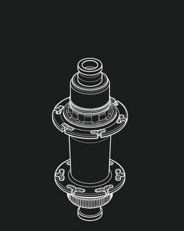 Berd MTB wielset: HAWK30 GOLD Carbon