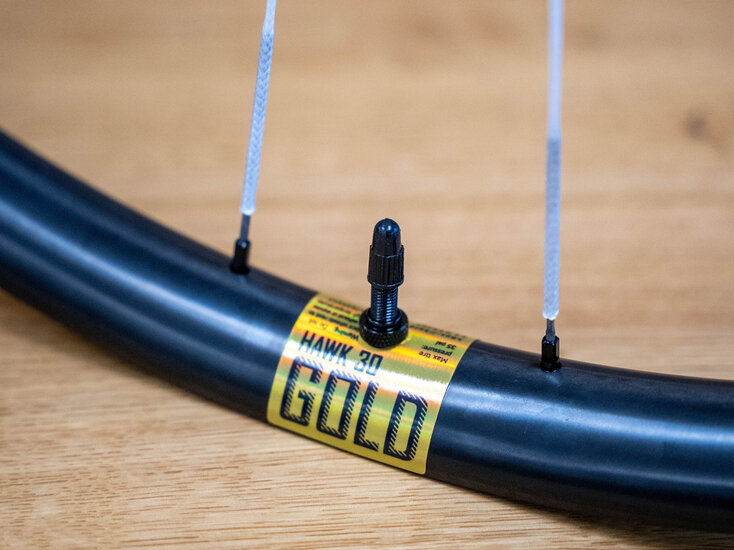 Berd MTB wielset: HAWK30 GOLD Carbon